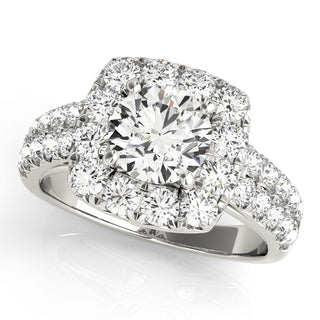 Cushion engagement rings