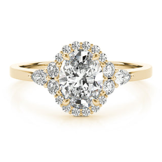 Pear engagement rings