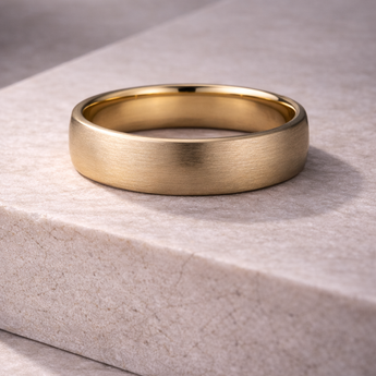 Matte & Brushed Wedding Bands