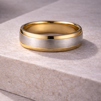 Two-Tone Wedding Bands