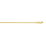 10K Gold 1.5mm Sparkle Chain 