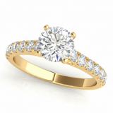 1/3 Cttw 1/2 Way Around Band — Yellow Gold