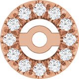 The Jura — Diamond Earrings - Rose