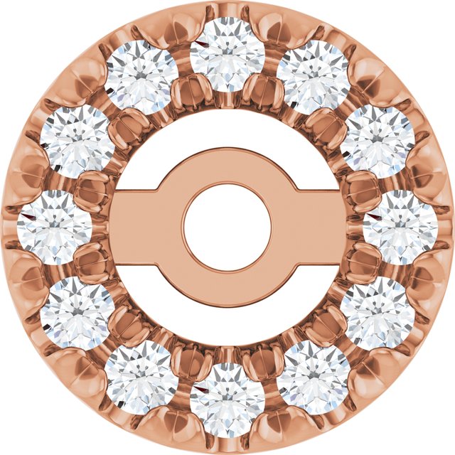 The Jura — Diamond Earrings - Rose