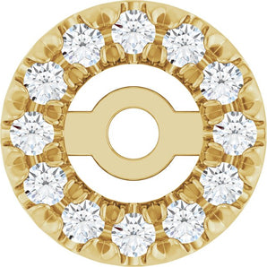 The Jura — Diamond Earrings - Yellow