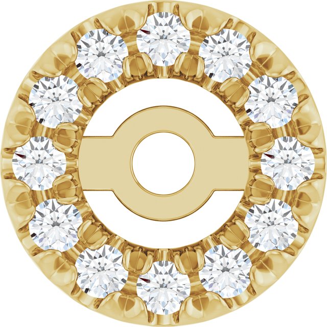 The Jura — Diamond Earrings - Yellow