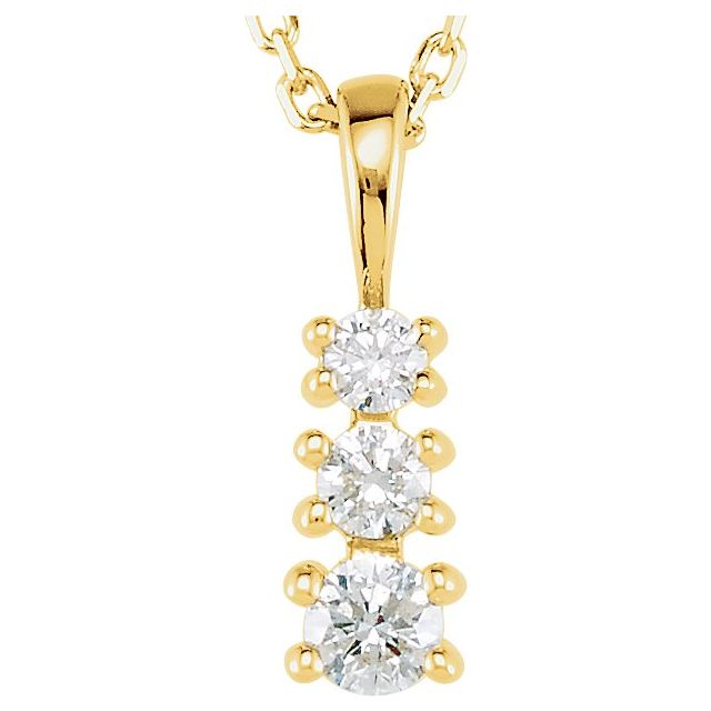 The Morpheus — Diamond Necklace - Yellow
