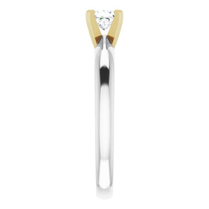 The Reeve — Round Solitaire Engagement Ring - view 4