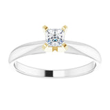 The Reeve — Round Solitaire Engagement Ring - view 3