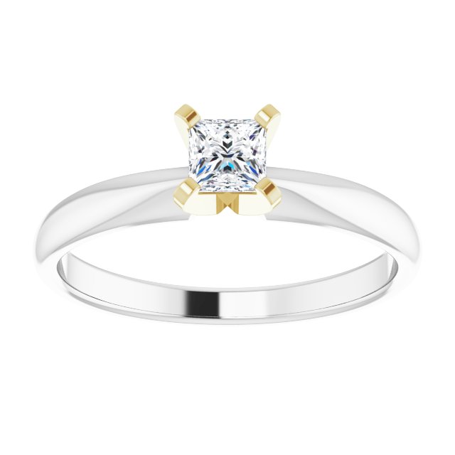 The Reeve — Round Solitaire Engagement Ring - view 3