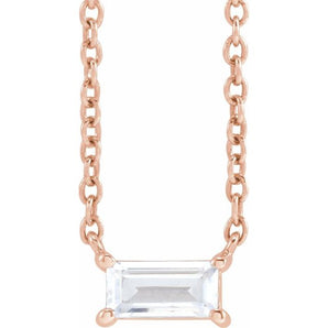 The Edana — Diamond Necklace - Yellow