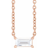The Edana — Diamond Necklace - Rose
