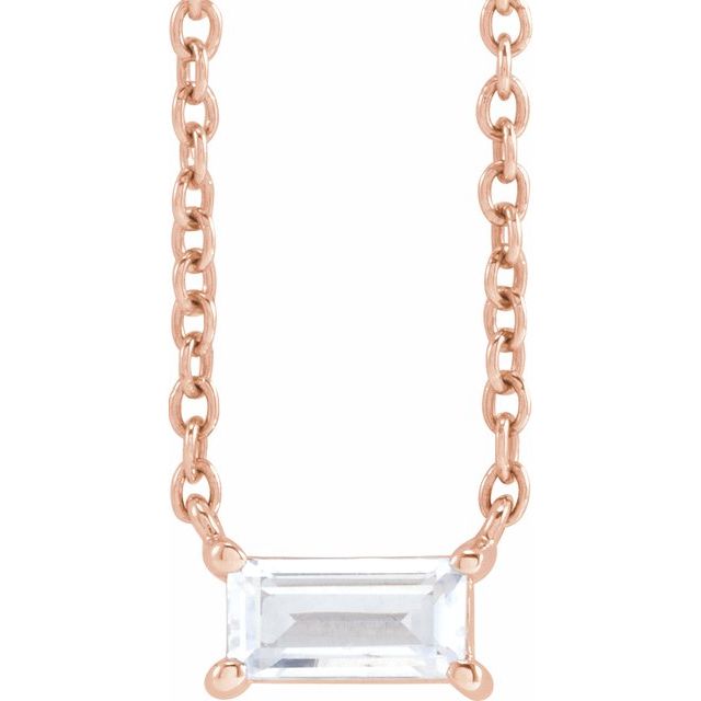 The Edana — Diamond Necklace - Rose