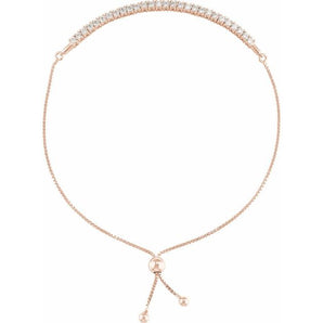 The Quiteria — Bolo Diamond Bracelet - Yellow