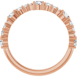 The Nira — Diamond Anniversary Band - Rose