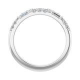 1/3 ct tw Diamond Lab Grown Anniversary Band in 14K White Gold... - view 2