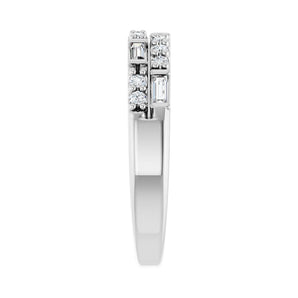 1/3 ct tw Diamond Lab Grown Anniversary Band in 14K White Gold... - view 4