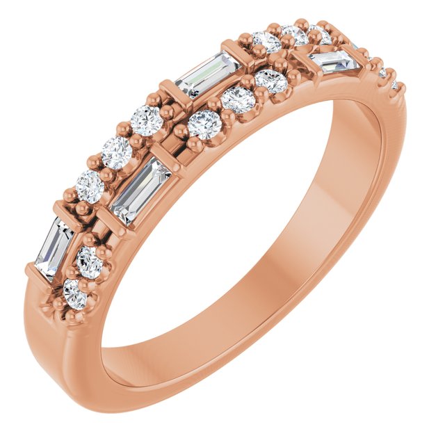 The Zephyr — Diamond Anniversary Band - Rose