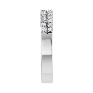 1/3 ct tw Diamond Lab Grown Anniversary Band in 14K White Gold... - view 4