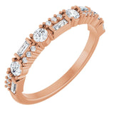 The Zola — Diamond Anniversary Band - Rose