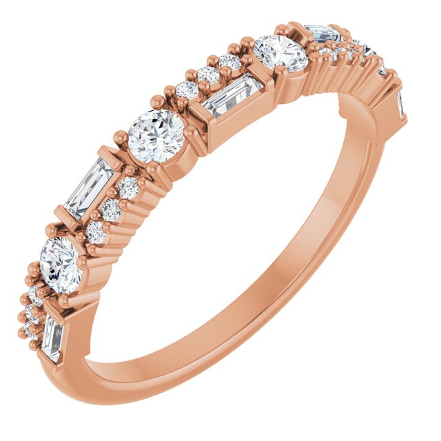 The Zola — Diamond Anniversary Band - Rose