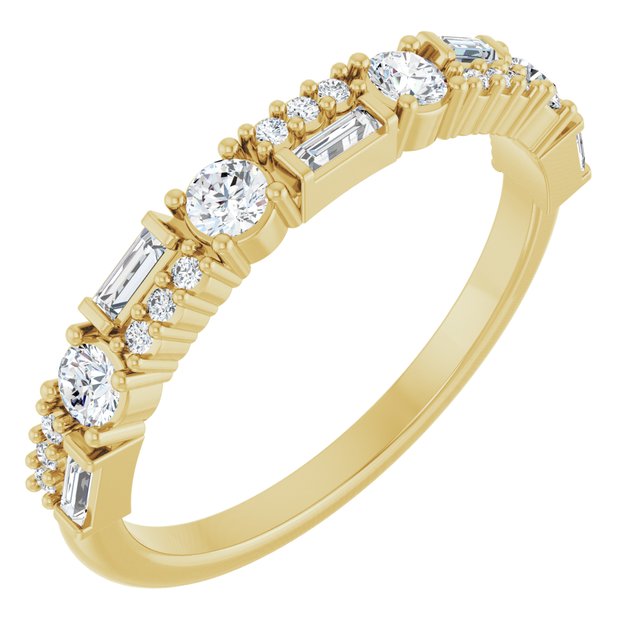 The Zola — Diamond Anniversary Band - Yellow
