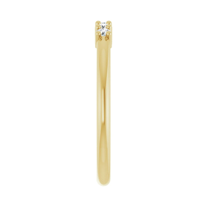 1/3 ct tw Diamond Lab Grown Anniversary Band in 14K White Gold... - view 4