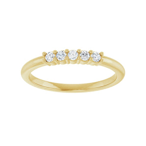 1/3 ct tw Diamond Lab Grown Anniversary Band in 14K White Gold... - view 3
