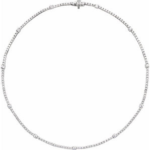 The Dree — Diamond Necklace - Yellow