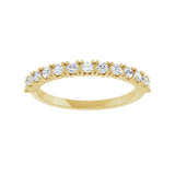 1/3 ct tw Diamond Lab Grown Anniversary Band in 14K White Gold... - view 3