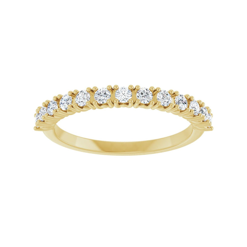 1/3 ct tw Diamond Lab Grown Anniversary Band in 14K White Gold... - view 3