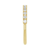 1/3 ct tw Diamond Lab Grown Anniversary Band in 14K White Gold... - view 4