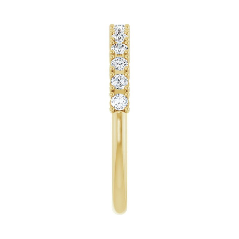 1/3 ct tw Diamond Lab Grown Anniversary Band in 14K White Gold... - view 4