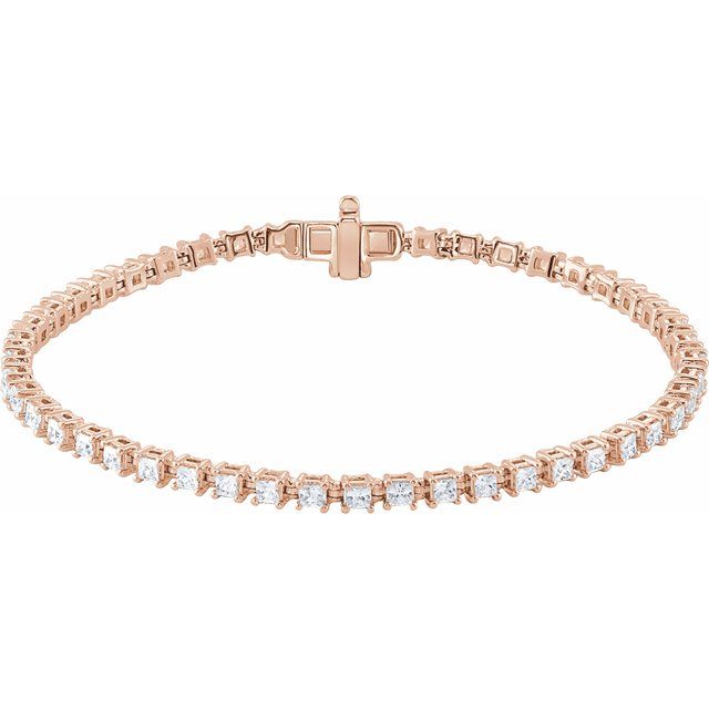 The Zeno — Line Diamond Bracelet - Yellow