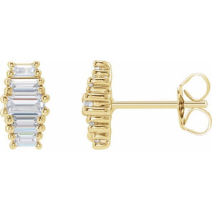 The Venus — Stud Earrings - Yellow