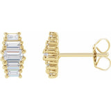 The Venus — Stud Earrings - Yellow