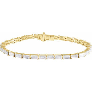 The Inka — Line Diamond Bracelet - Yellow