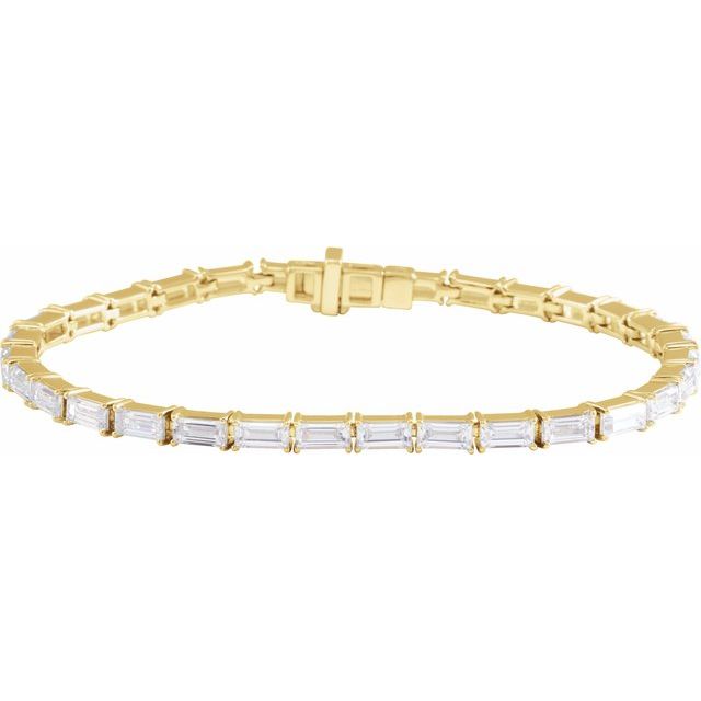The Inka — Line Diamond Bracelet - Yellow