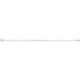 7" Lab Grown Diamond Line Bracelet in 14K White Gold (6 1/5 ct tw... - view 2