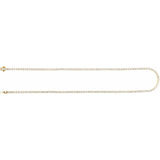 7 1/4 ct tw Line Lab Grown Diamond Necklace in 14K White Gold (18... - view 2
