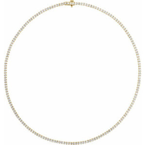 The Faron — Diamond Necklace - Rose
