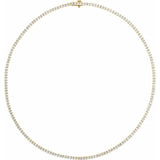 The Faron — Diamond Necklace - Rose