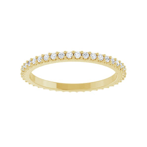1 1/2 ct tw Eternity Shared-Prong Lab Grown Anniversary Band in 1... - view 3
