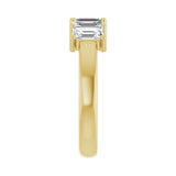 1 1/2 ct tw Five-Stone Lab Grown Anniversary Band in 14K White Go... - view 4