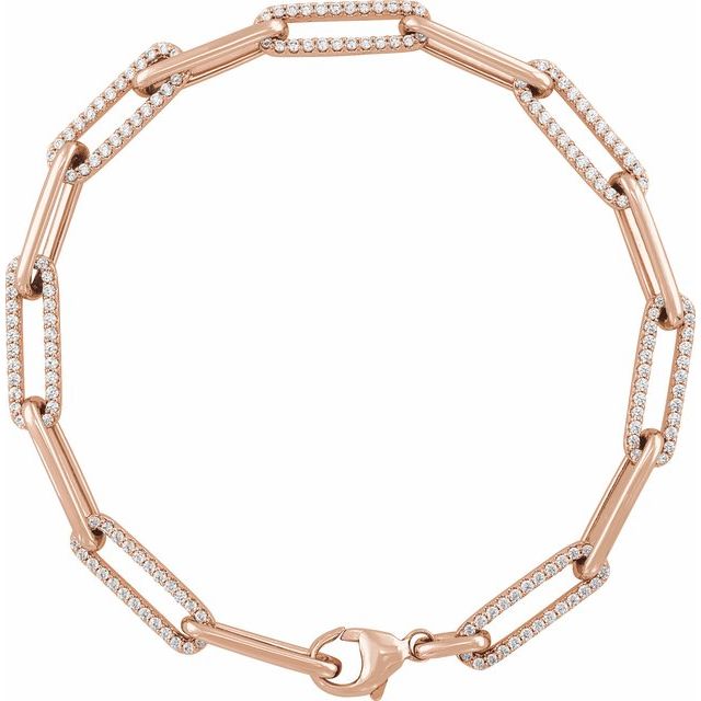 The Beaux — Accented Diamond Bracelet - Yellow