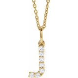 The Quartz — Diamond Necklace - Rose