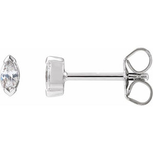 The Wiebke — Stud Earrings - Yellow