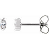 The Wiebke — Stud Earrings - Yellow