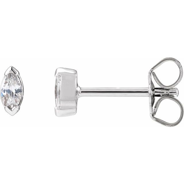 The Wiebke — Stud Earrings - Yellow