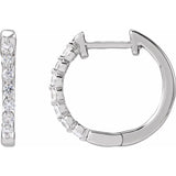 The Eridanus — Round Hoop Earrings - Yellow